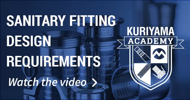 Sanitary Fitting Design Requirements video